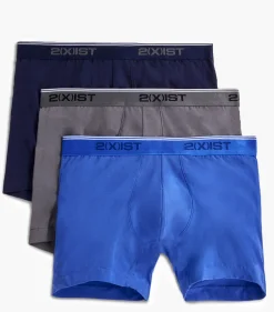 Cotton Stretch 6" Boxer Brief 3-Pack