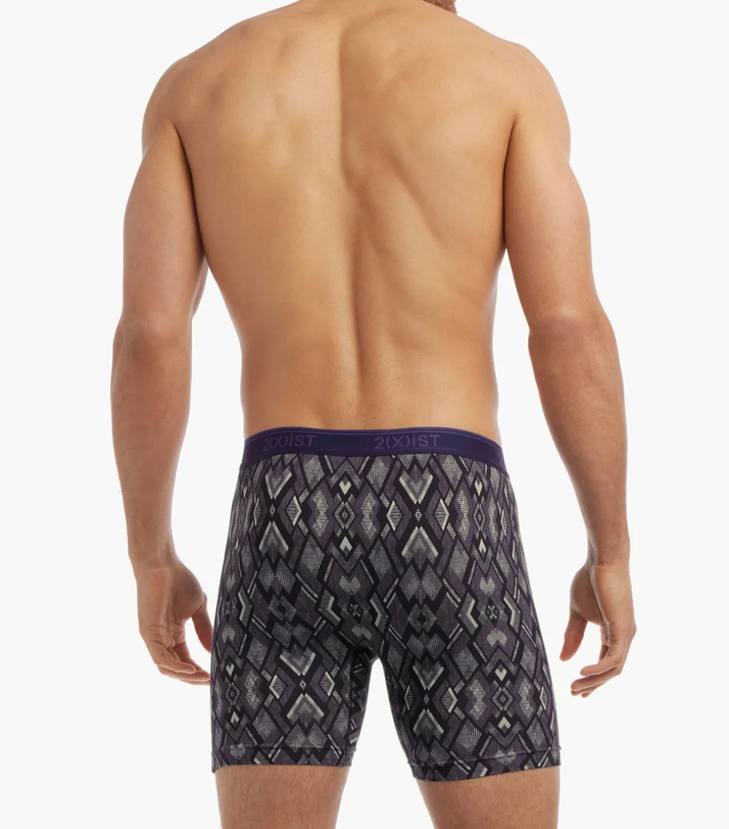 Cotton Stretch 6" Boxer Brief 3-Pack