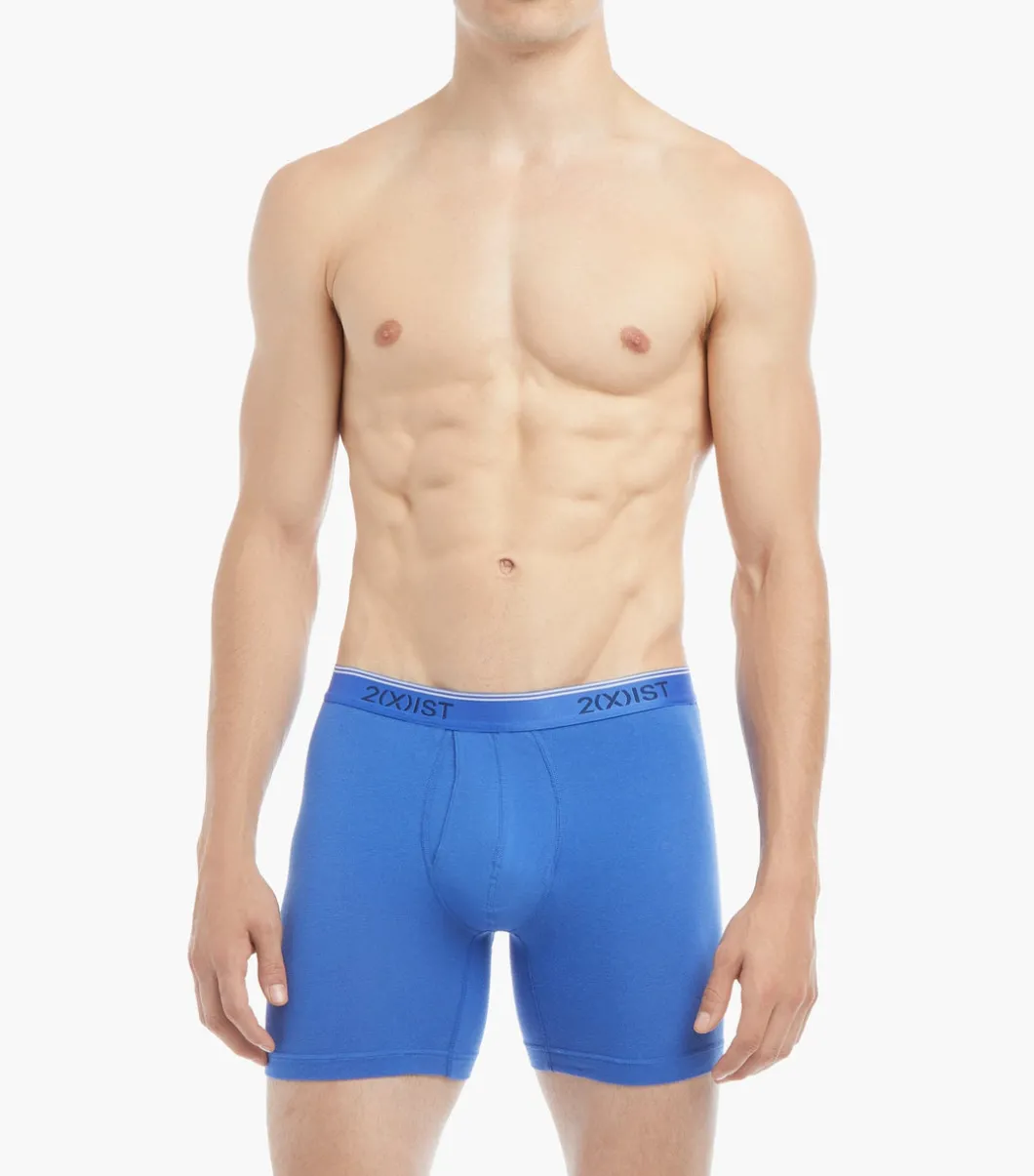 Cotton Stretch 6" Boxer Brief 3-Pack
