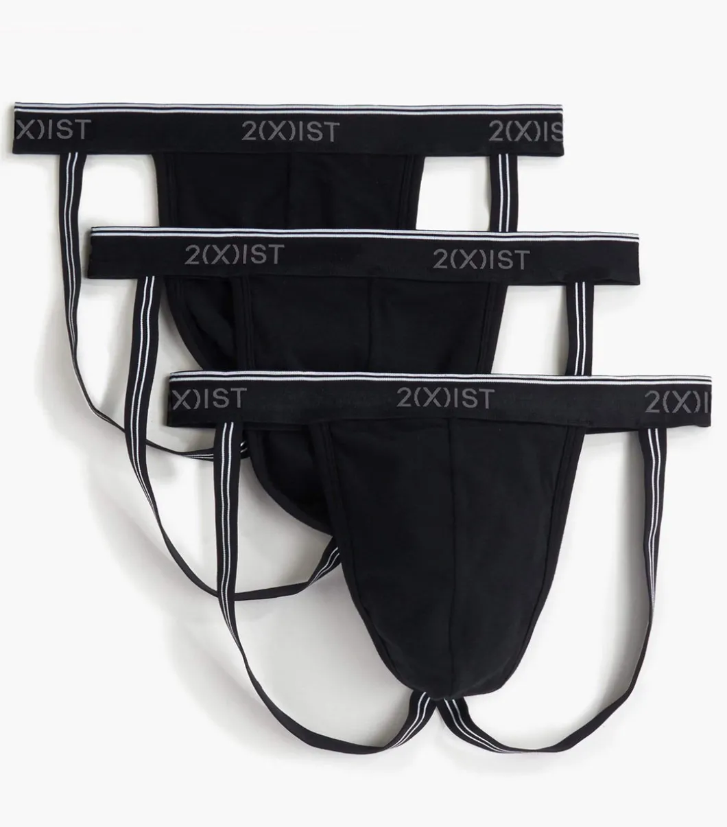 Cotton Stretch Jock Strap 3-Pack