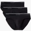 Cotton Stretch No-Show Brief 3-Pack