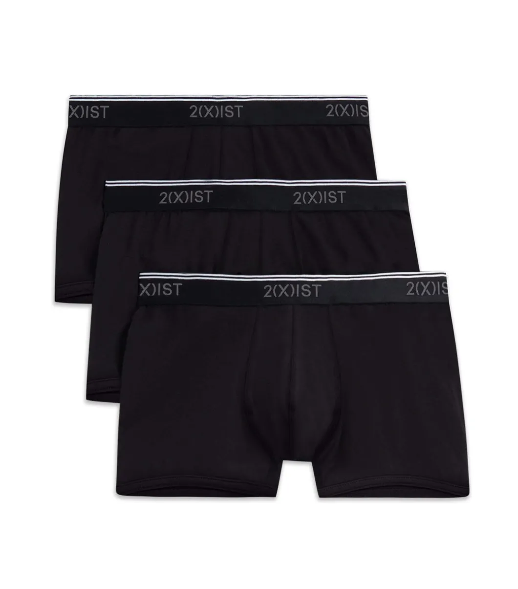 Cotton Stretch No-Show Trunk 3-Pack
