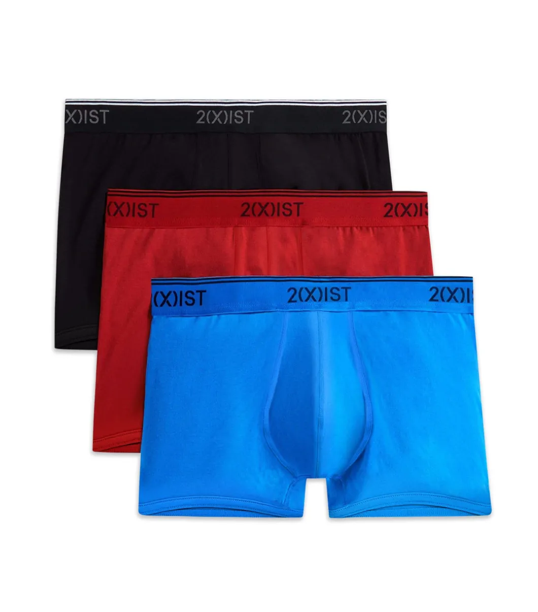 Cotton Stretch No-Show Trunk 3-Pack