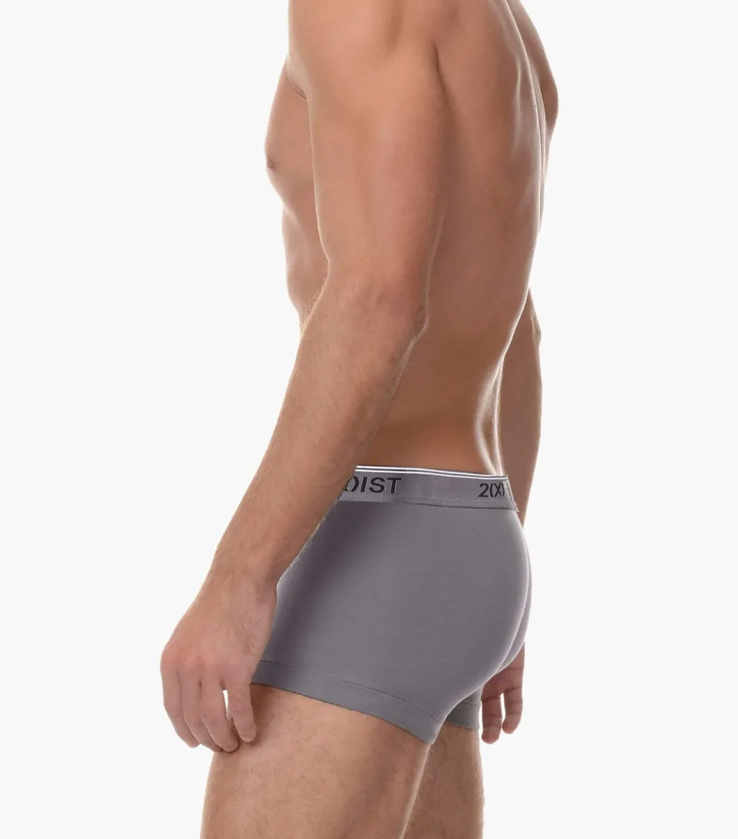 Cotton Stretch No-Show Trunk 3-Pack