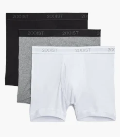 Essential Cotton Boxer Brief 3-Pack