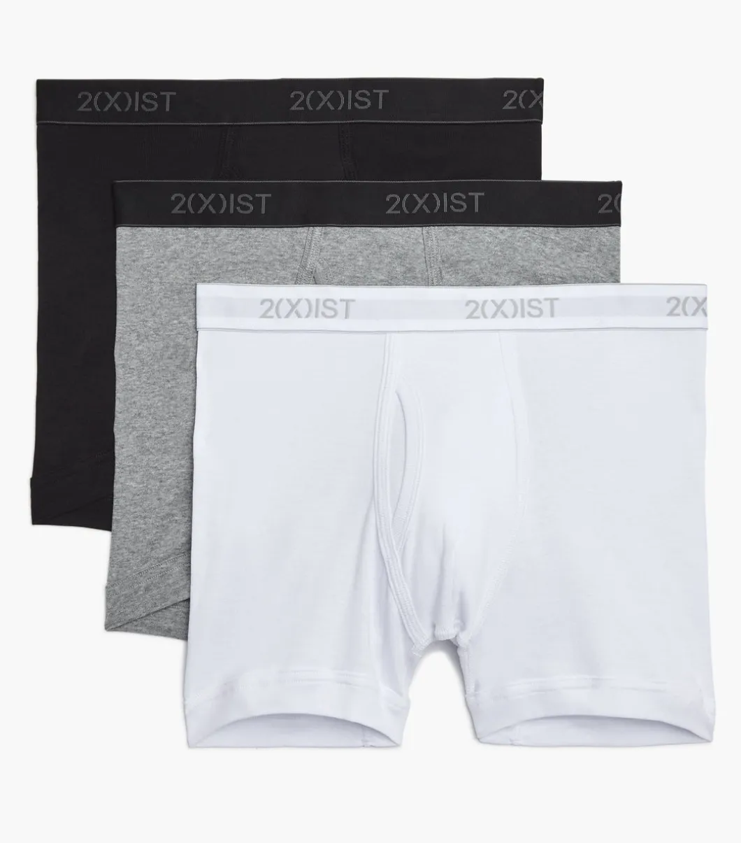 Essential Cotton Boxer Brief 3-Pack