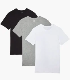 Essential Cotton Crewneck T-Shirt 3-Pack