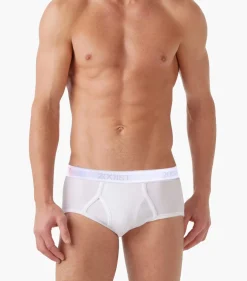Essential Cotton Fly Front Brief 3-Pack