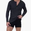 Essential Cotton Long Sleeve Henley