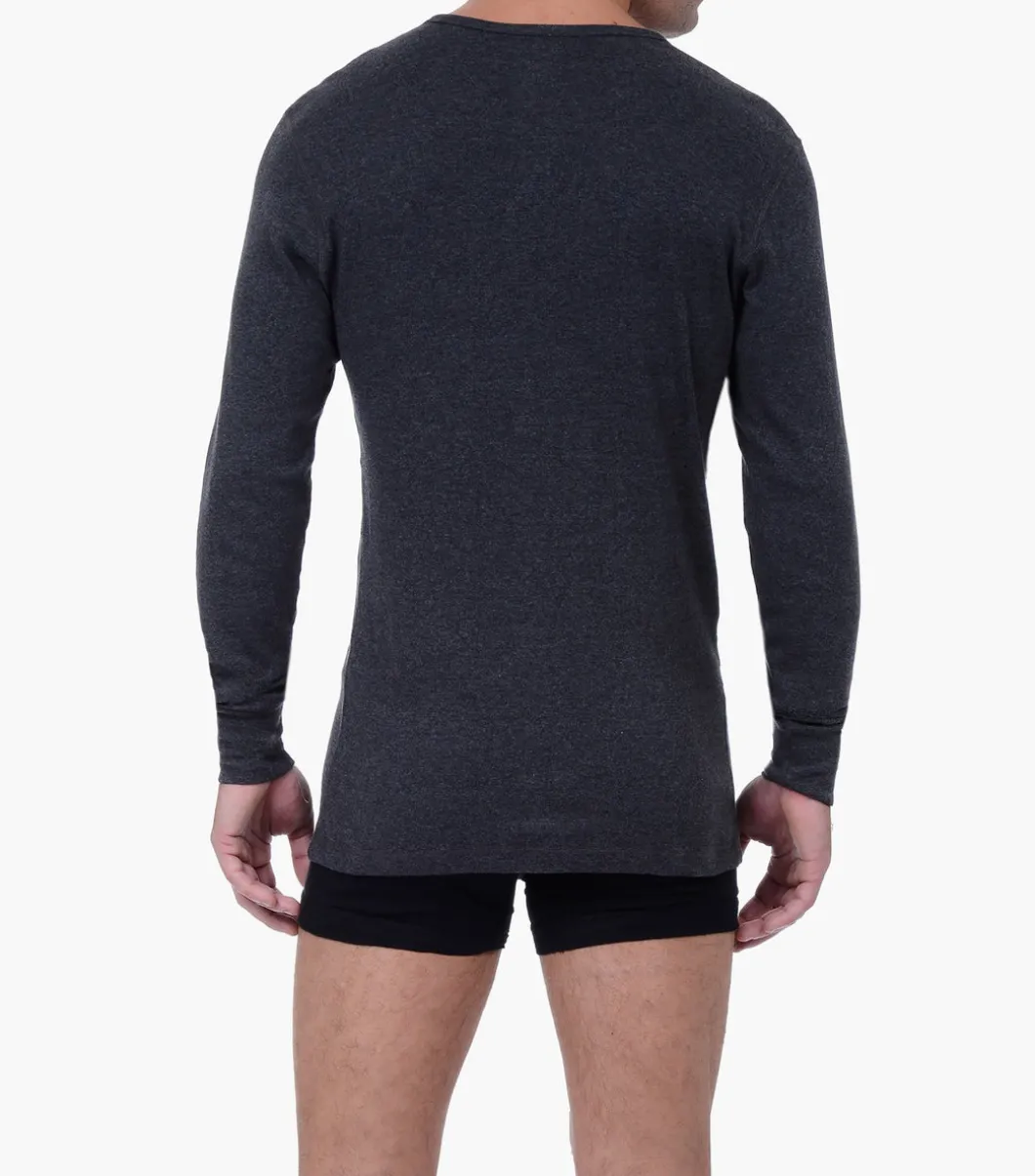 Essential Cotton Long Sleeve Henley