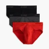 Essential Cotton No-Show Brief 3-Pack