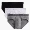 Essential Cotton No-Show Brief 3-Pack