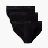 Essential Cotton No-Show Brief 3-Pack