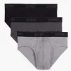 Essential Cotton No-Show Brief 3-Pack