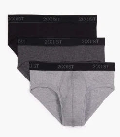 Essential Cotton No-Show Brief 3-Pack