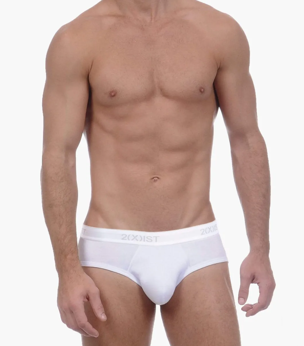 Essential Cotton No-Show Brief 3-Pack