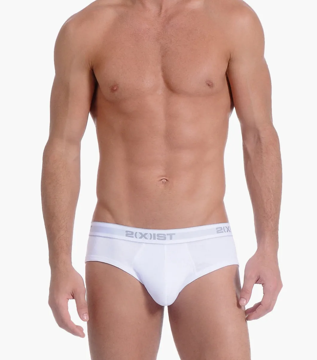 Essential Cotton No-Show Brief 3-Pack