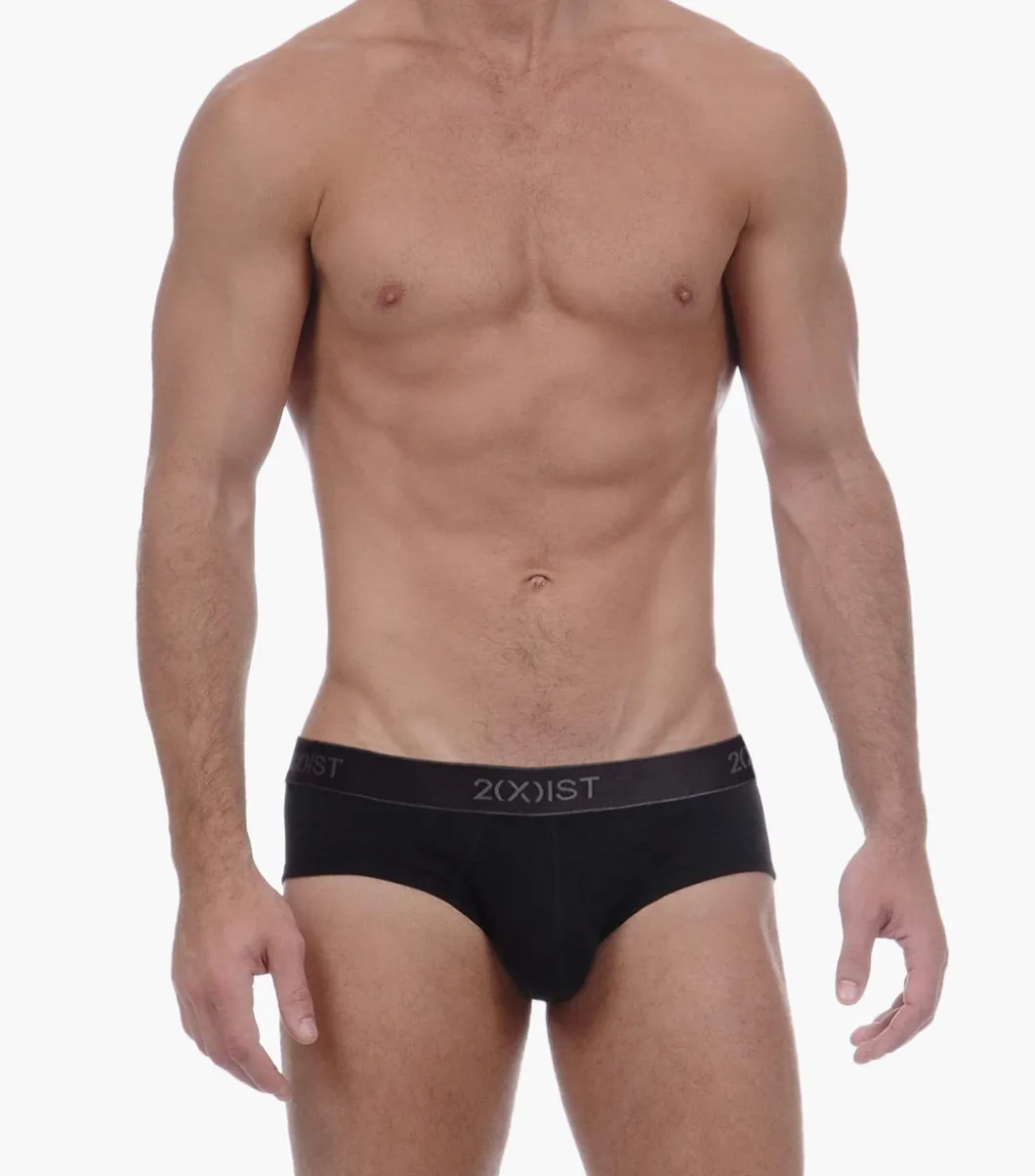 Essential Cotton No-Show Brief 3-Pack