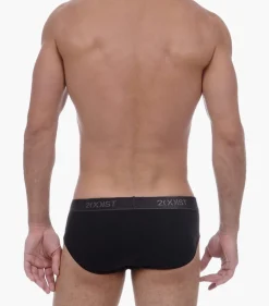 Essential Cotton No-Show Brief 3-Pack