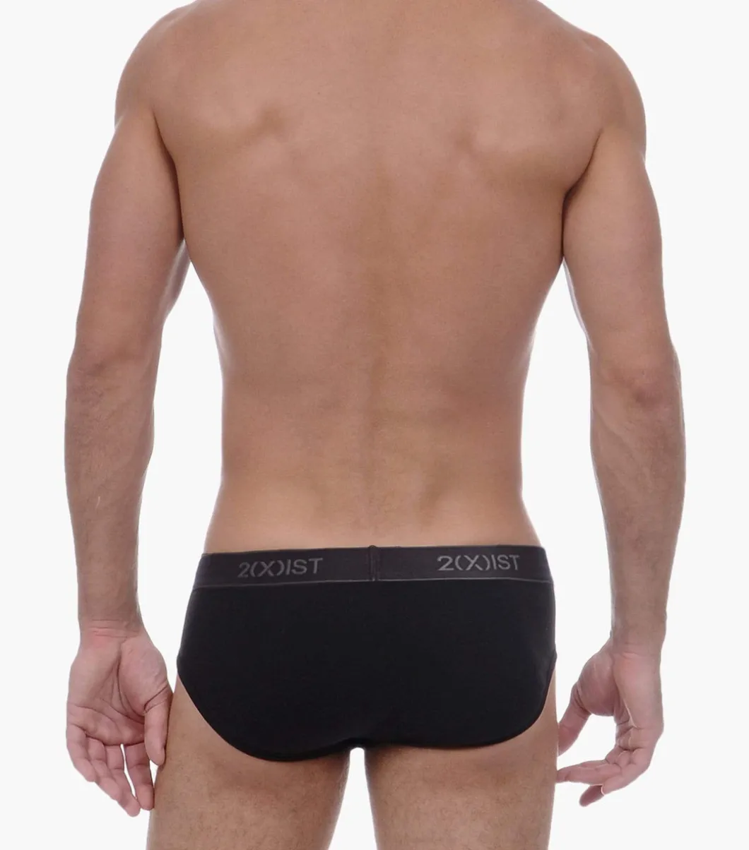 Essential Cotton No-Show Brief 3-Pack