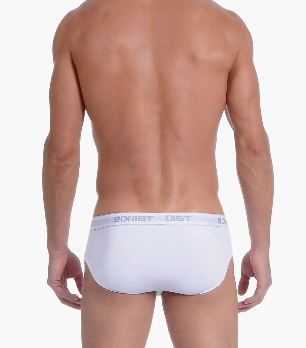 Essential Cotton No-Show Brief 3-Pack