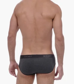 Essential Cotton No-Show Brief 3-Pack