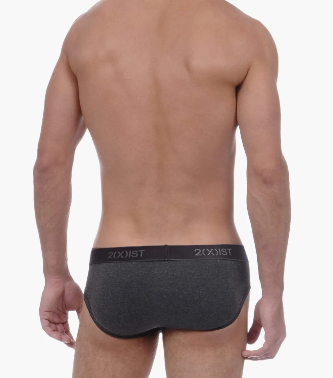 Essential Cotton No-Show Brief 3-Pack
