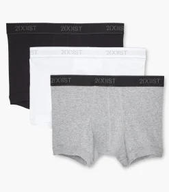 Essential Cotton No-Show Trunk 3-Pack