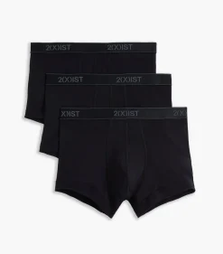 Essential Cotton No-Show Trunk 3-Pack