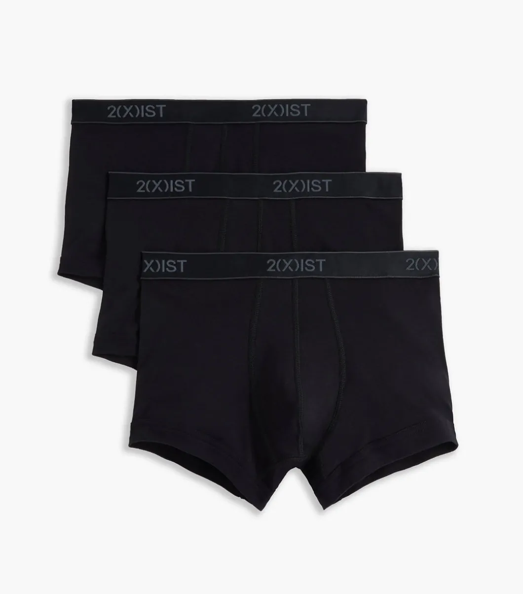 Essential Cotton No-Show Trunk 3-Pack