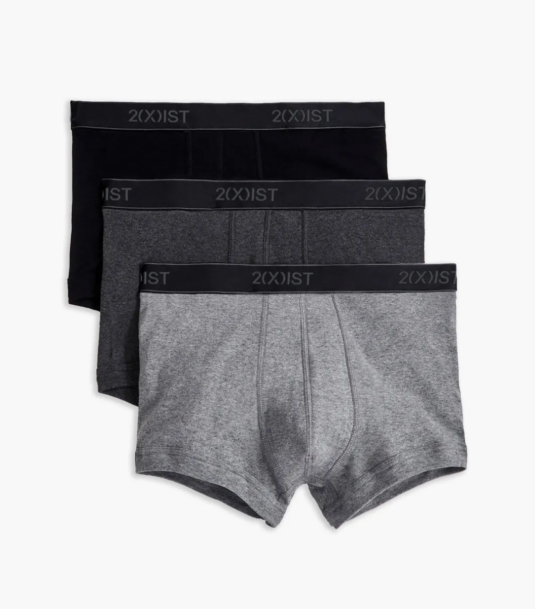 Essential Cotton No-Show Trunk 3-Pack