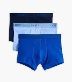 Essential Cotton No-Show Trunk 3-Pack