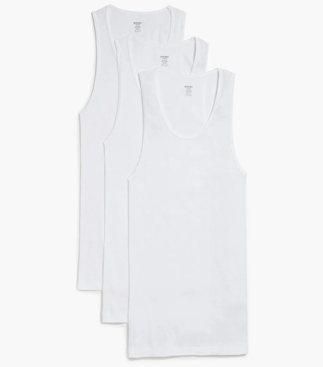 Essential Cotton Tank Top 3-Pack