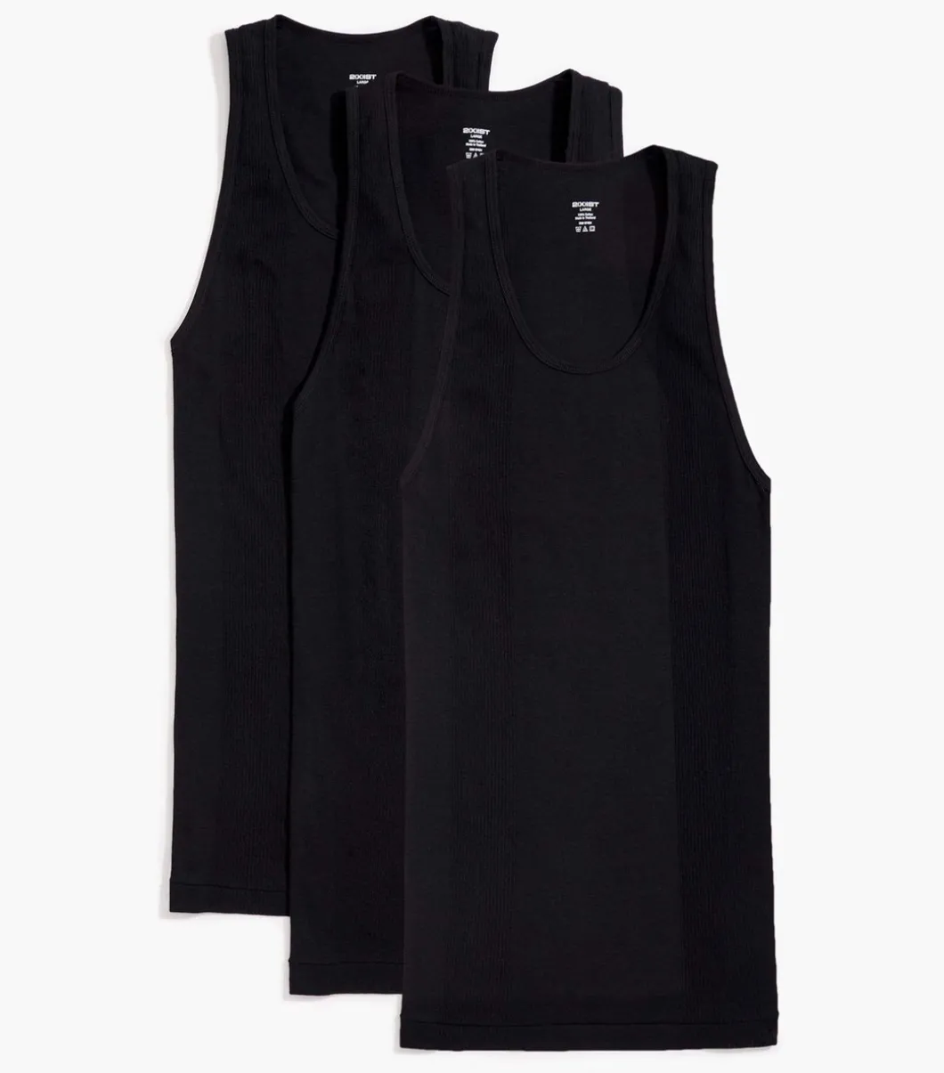 Essential Cotton Tank Top 3-Pack