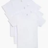 Essential Cotton V-Neck T-Shirt 3-Pack