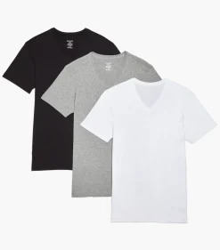 Essential Cotton V-Neck T-Shirt 3-Pack
