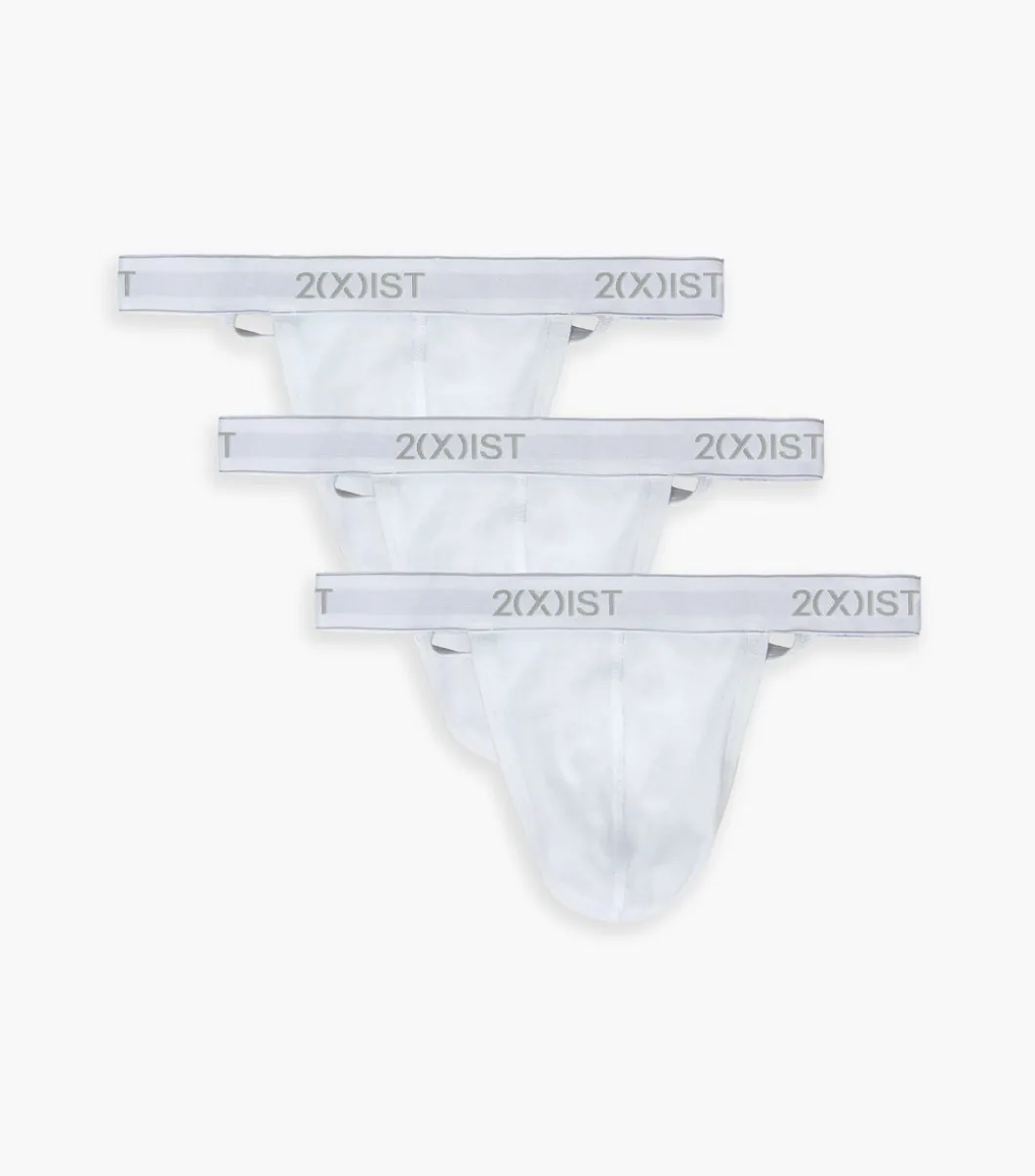 Essential Cotton Y-Back Thong 3-Pack