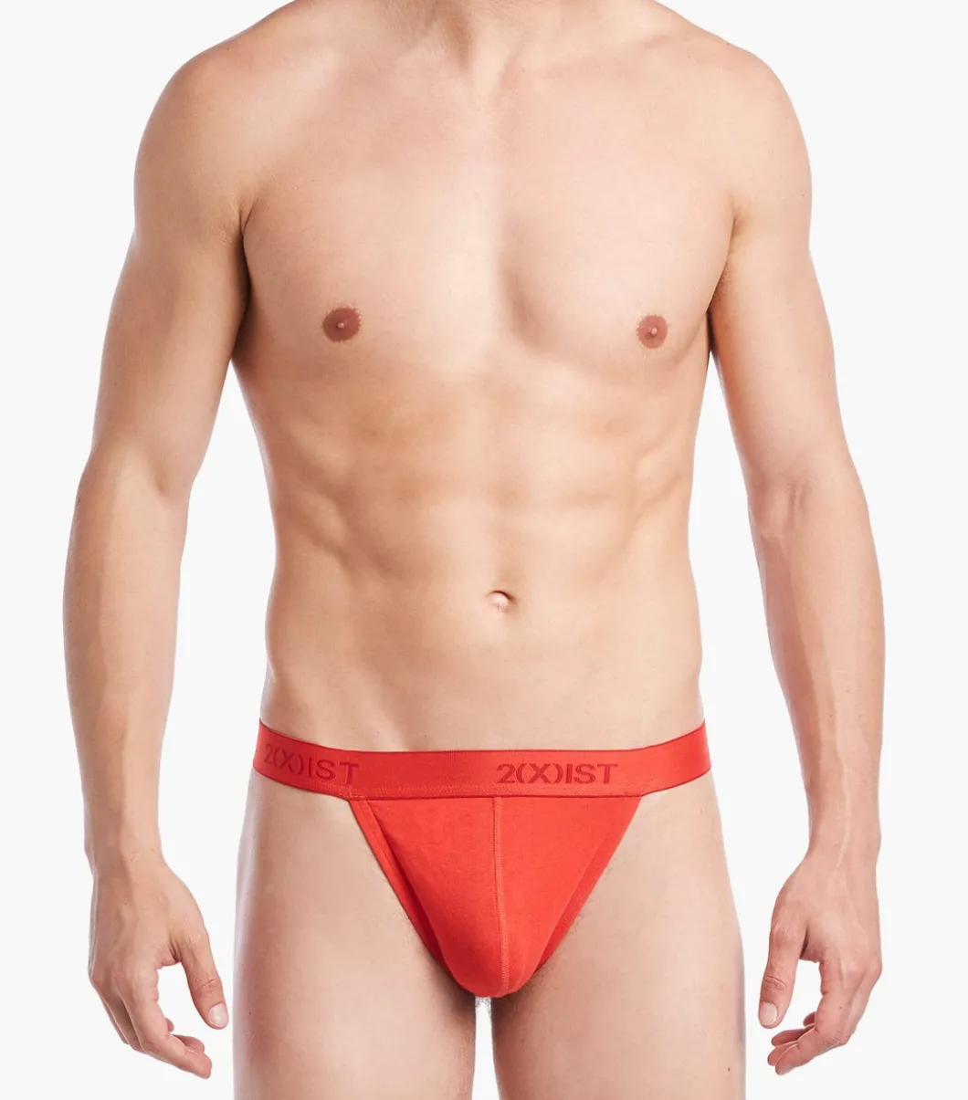 Essential Cotton Y-Back Thong 3-Pack