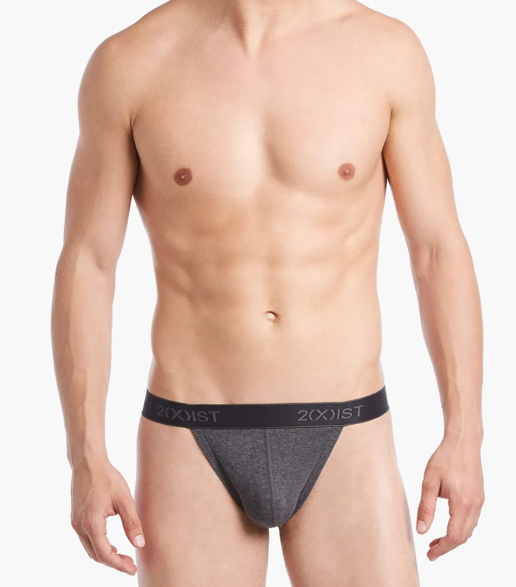 Essential Cotton Y-Back Thong 3-Pack
