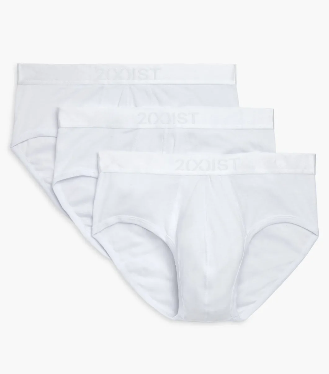Pima Cotton Contour Pouch Brief | 3-Pack