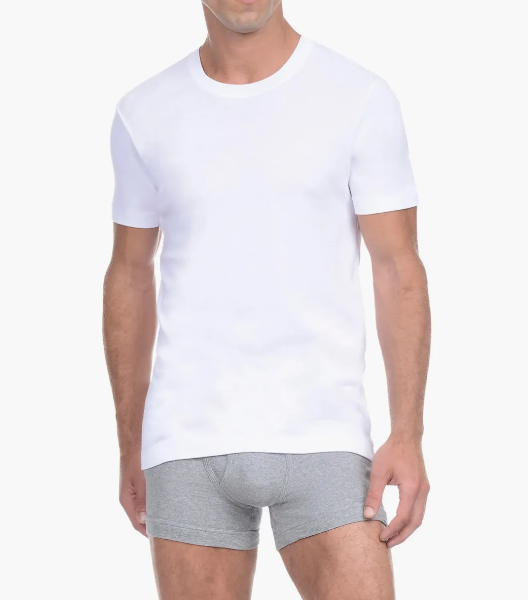 Pima Cotton Crewneck T-Shirt