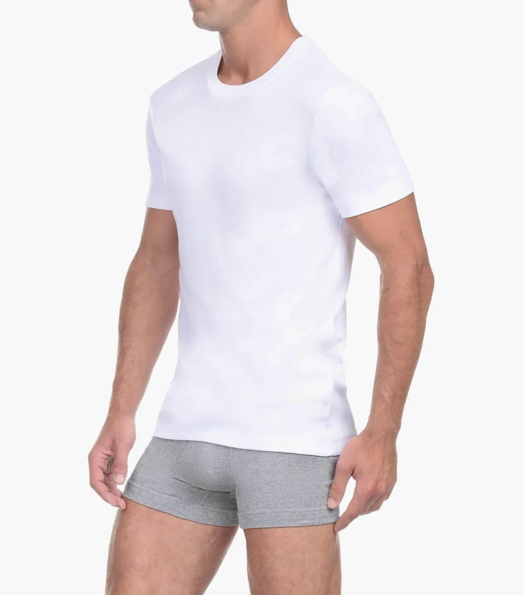 Pima Cotton Crewneck T-Shirt