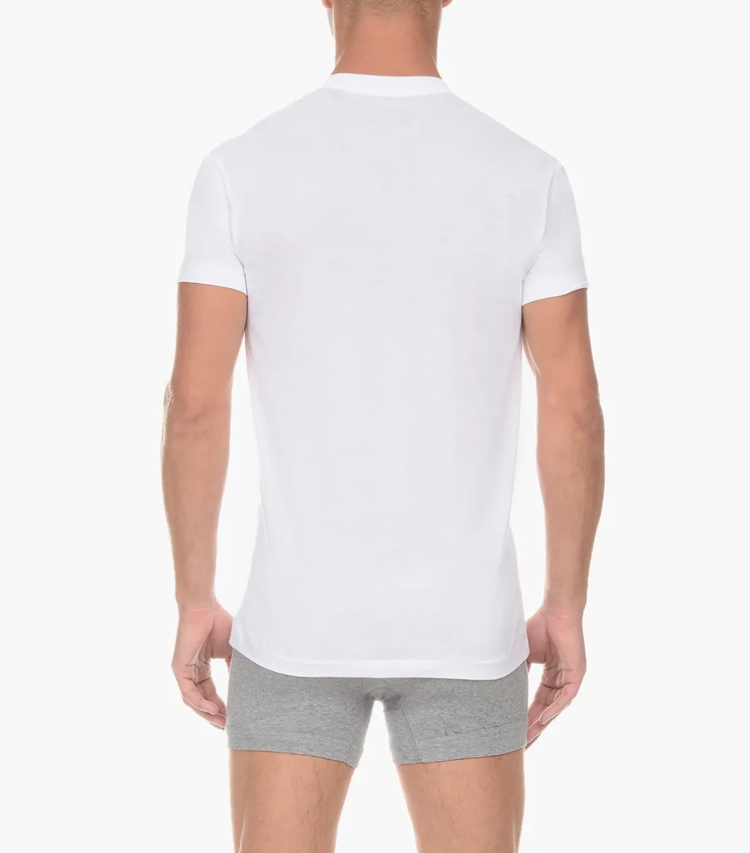 Pima Cotton V-Neck T-Shirt