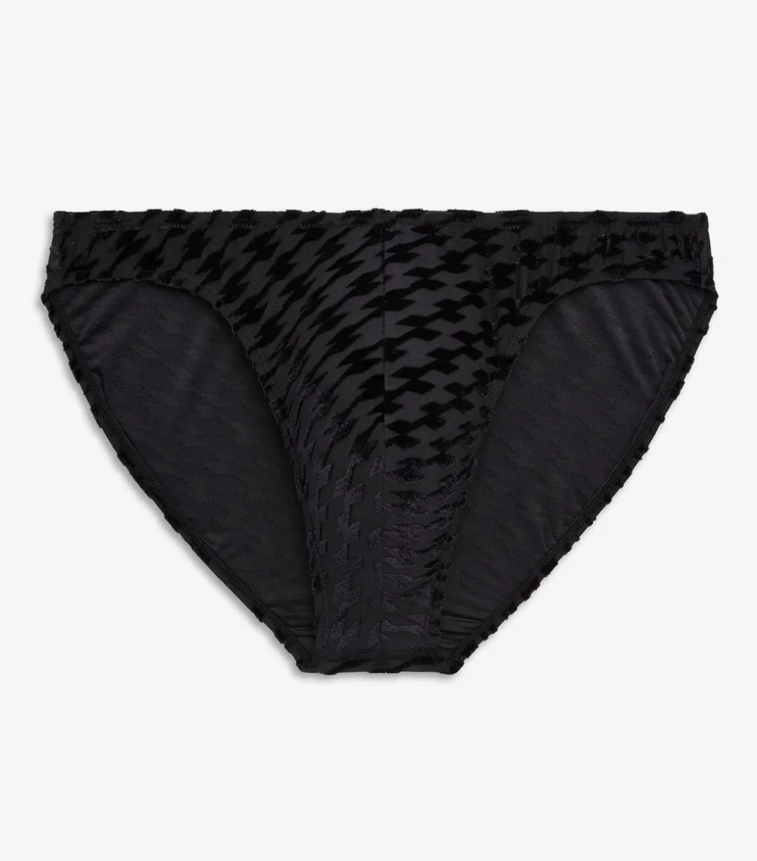 Sheer Velour | Sliq Hip Brief