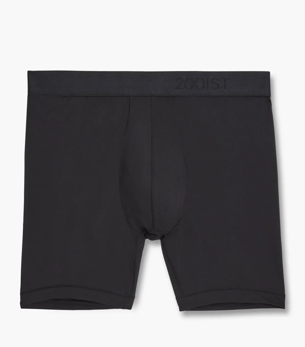Speed Dri Mesh No Show 6" Boxer Brief